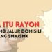 apa itu rayon di spmb