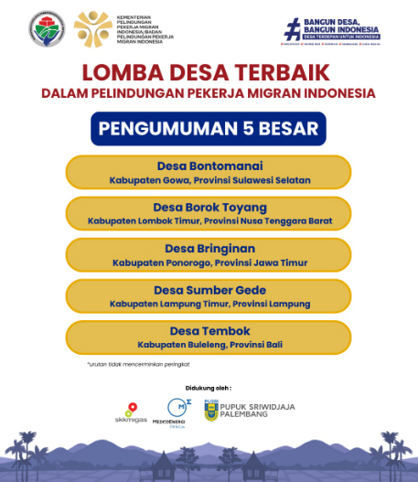 Lomba Desa Terbaik dalam Perlindungan Pekerja Migran