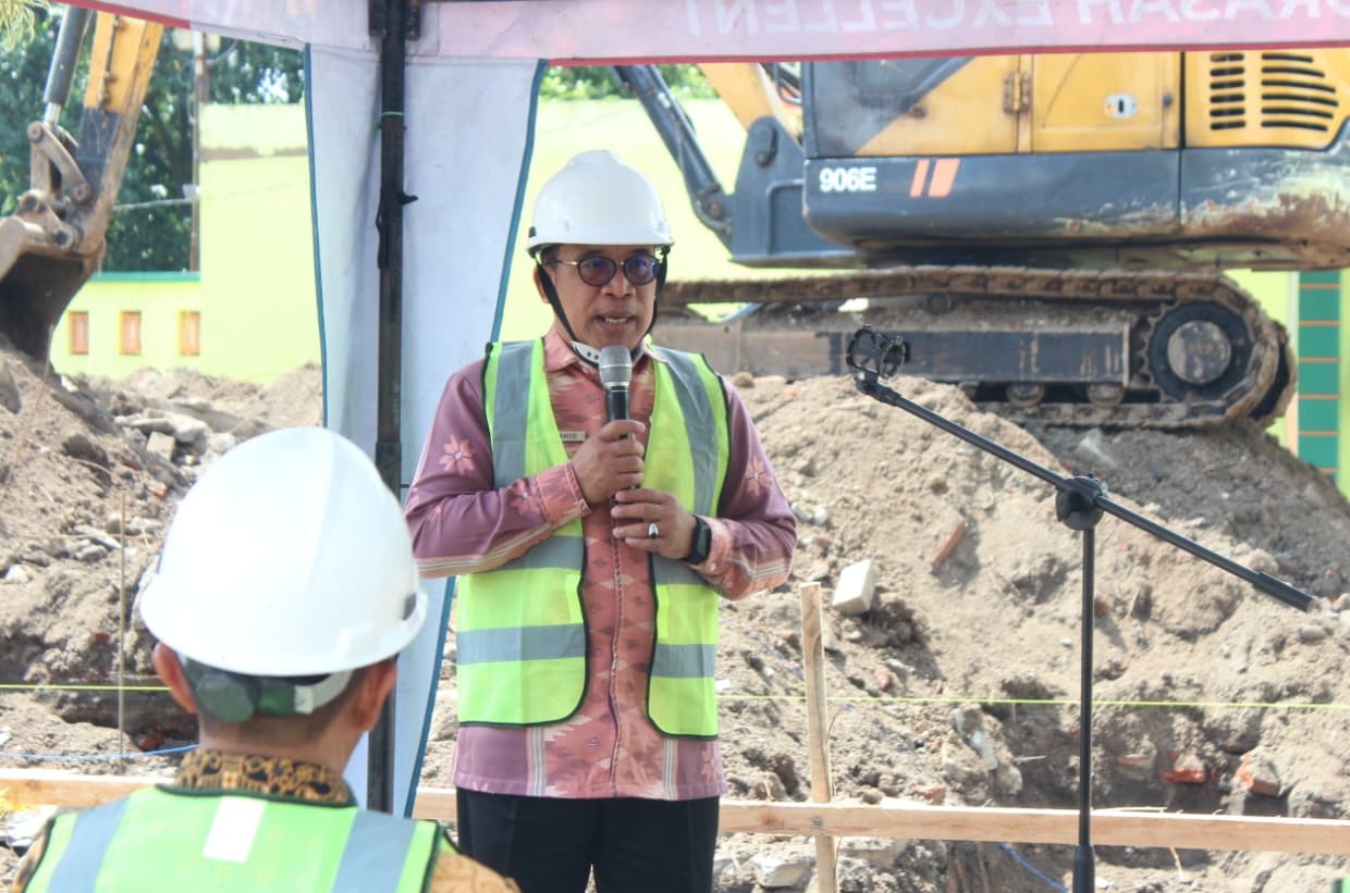 gedung baru di MTsN 7 Malang