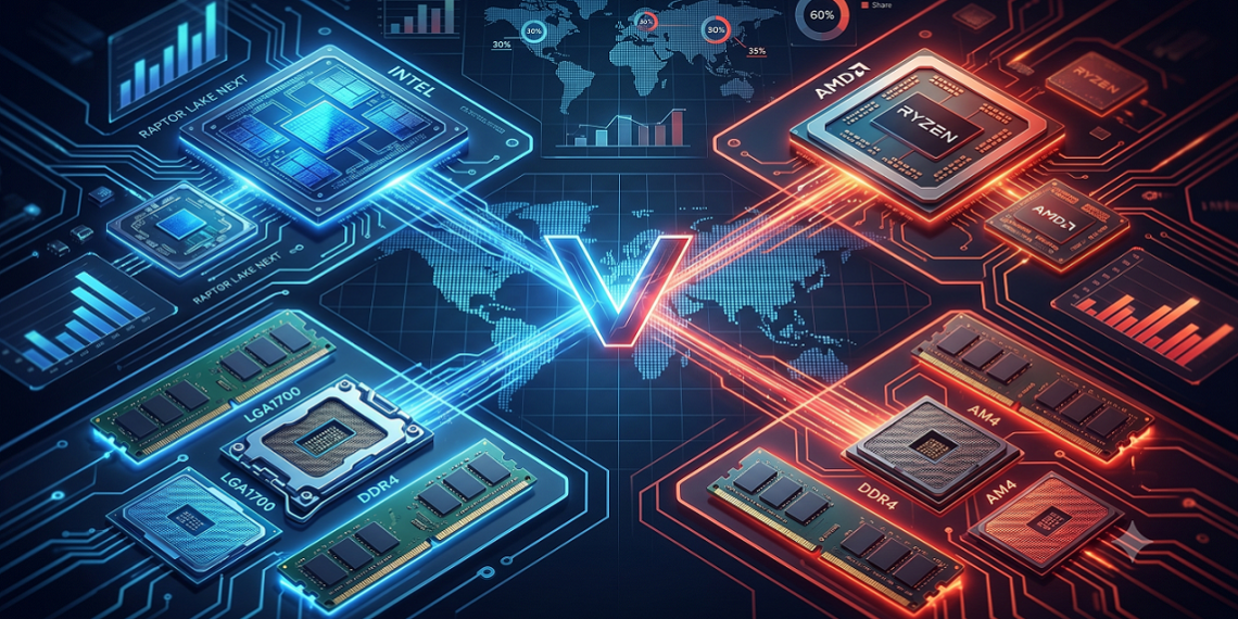 Gencarkan Strategi Intel Hadapi AMD, Raksasa Chip Siap Rilis Prosesor Murah Berbasis DDR4 Demi Amankan Pasar