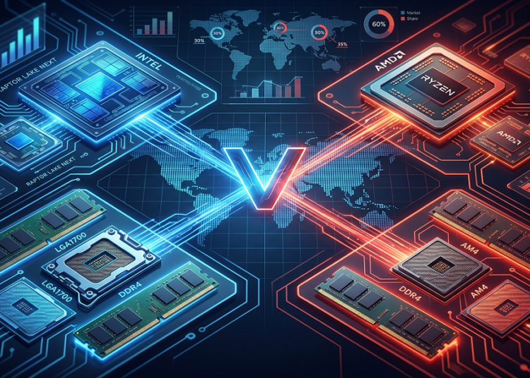 Gencarkan Strategi Intel Hadapi AMD, Raksasa Chip Siap Rilis Prosesor Murah Berbasis DDR4 Demi Amankan Pasar