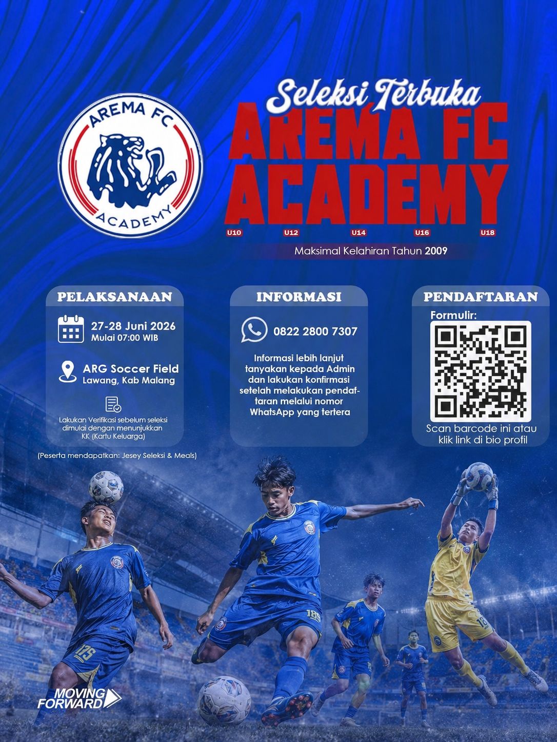 Seleksi Akademi Arema FC 2026
