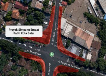 Simpang Empat Patih Kota Batu