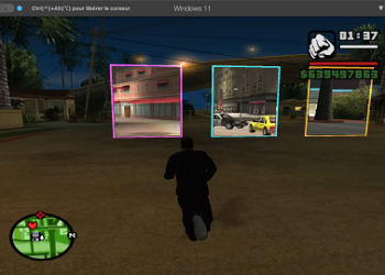 Cuplikan dari Youtube DryxioGTA menunjukkan hasil Mod GTA