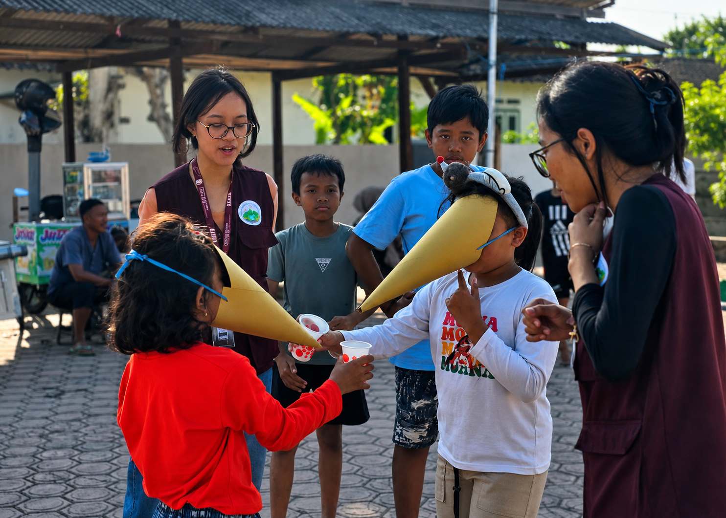 Kegiatan Festival Hari Anak Nasional di Desa Karanganom