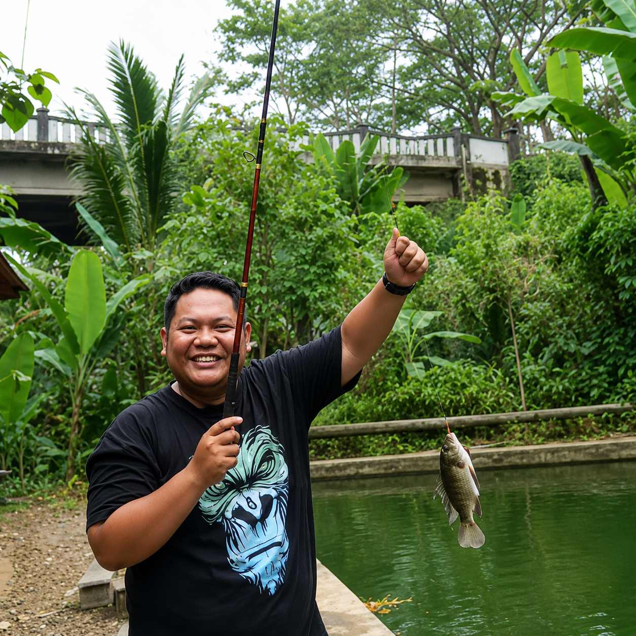 Pemancingan & Kolam Renang Anak Villa Dilem