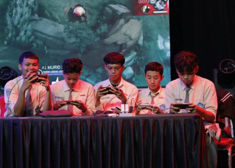 Antusiasme peserta Turnamen Mobile Legends Blitar. (Sumber : Pemkab Blitar)