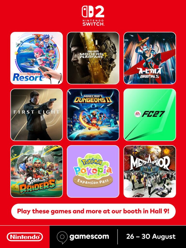 Berita Gamescom 2026 Lineup Nintendo Switch 2