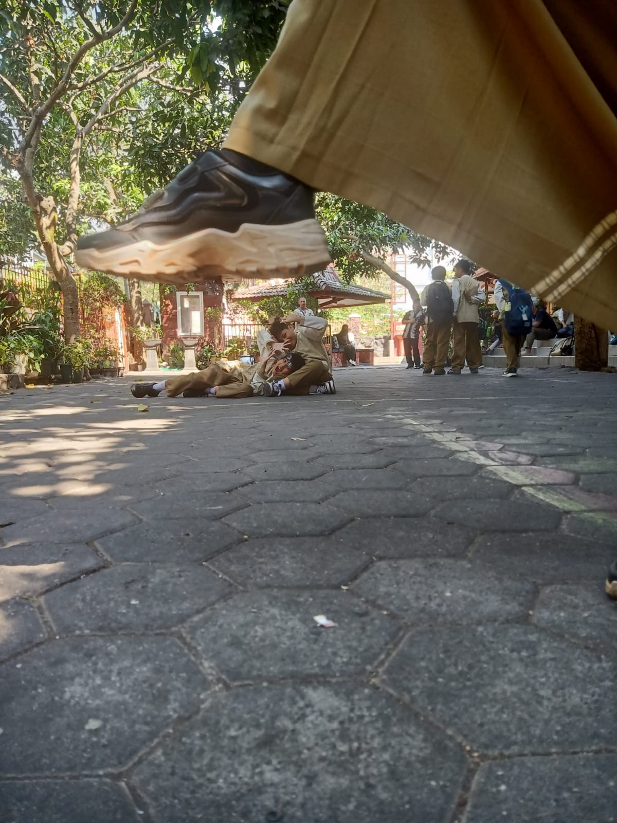 kelas fotografi SD Insan Amanah